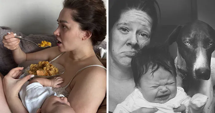 Moms Share 73 Photos From Their Life That Motherhood Is Rewarding, Joyful And Fulfilling But Not Easy