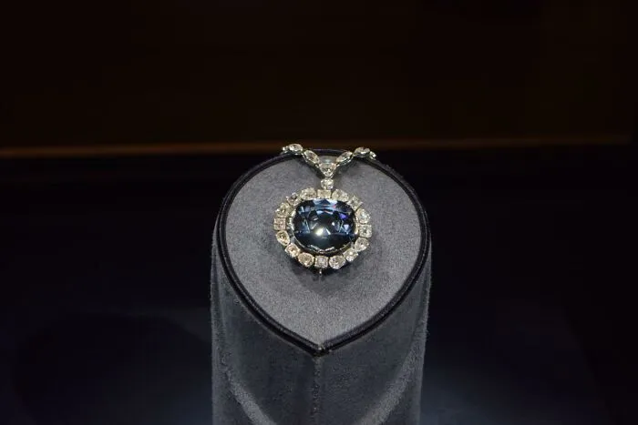 The Hope Diamond, 45.52 Carats, Smithsonian Institution, Washington, D.c