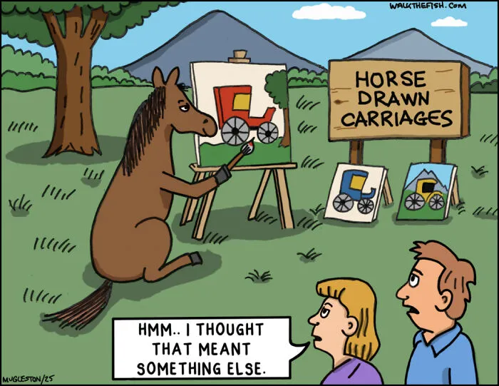 30 Dry Humor Comics By This Artist That Take Everyday Situations In The Strangest Directions