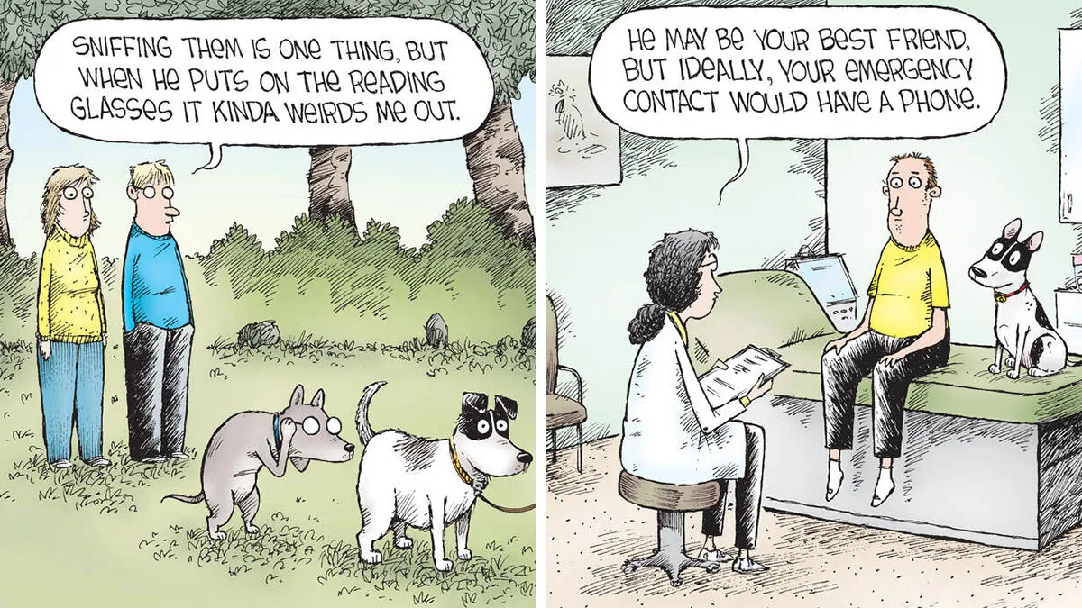25 Hilarious Dog Comics By The Artist Behind ‘Speed Bump’