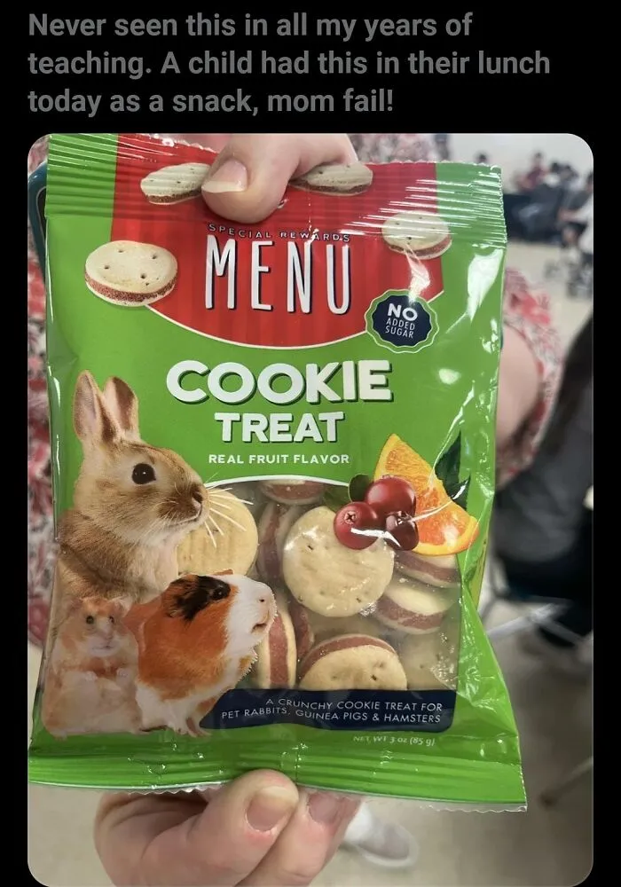 Kid Got The Wrong Bag Of Cookies LOL