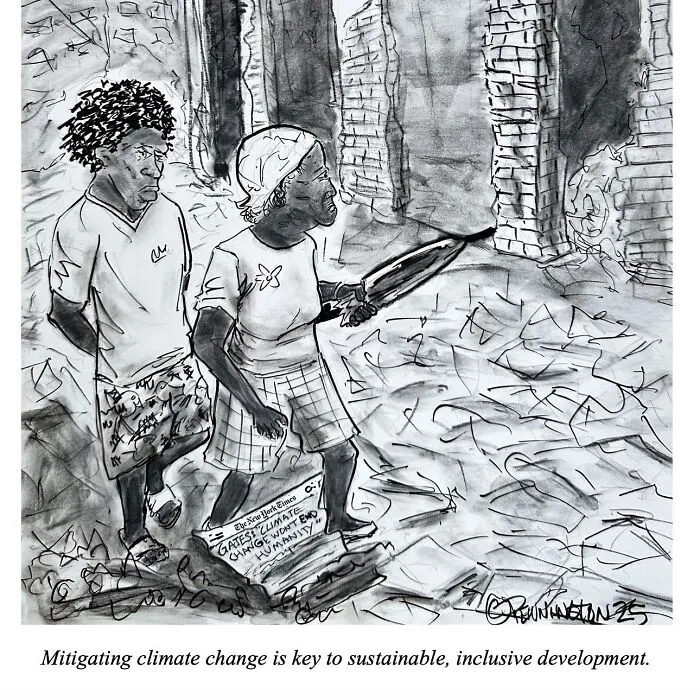 30 Cartoons That Poke Fun At AI, Corporate Culture, Politics, And Other Modern Absurdities