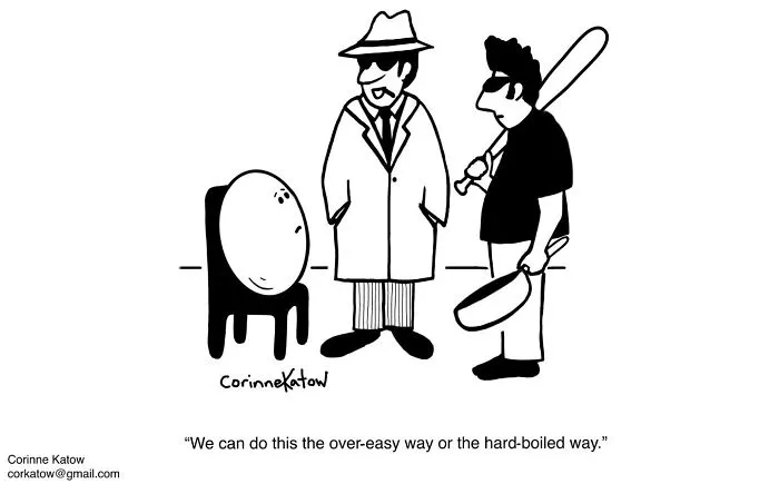 40 Clever Cartoons By Corinne Katow That Satirize Technology, Work, And Everyday Situations