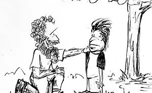 30 Cartoons That Poke Fun At AI, Corporate Culture, Politics, And Other Modern Absurdities