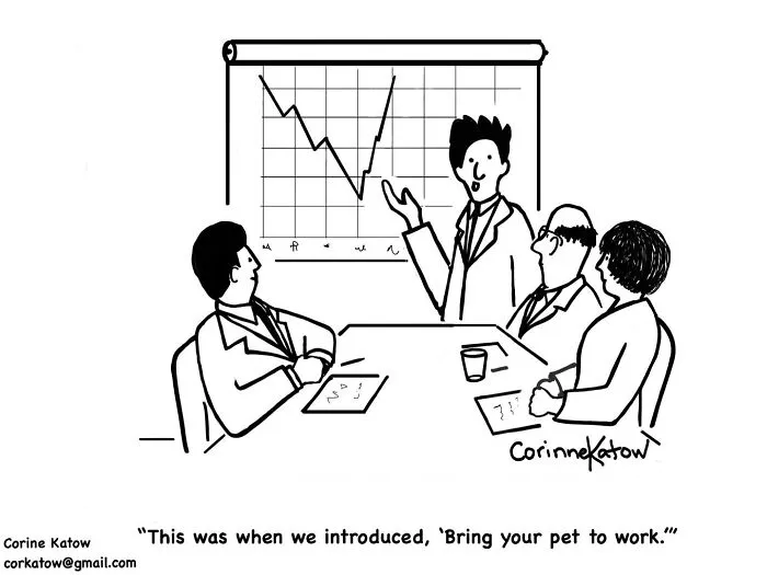 40 Clever Cartoons By Corinne Katow That Satirize Technology, Work, And Everyday Situations