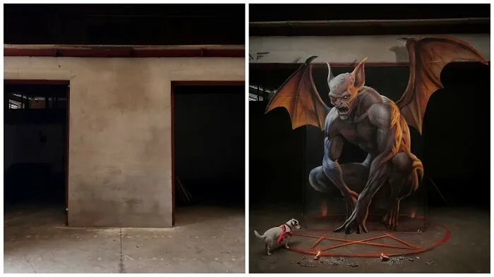 This Artist From France Creates Incredible 3D Graffiti And It’s Not For The Faint Of Heart (28 New Pics)