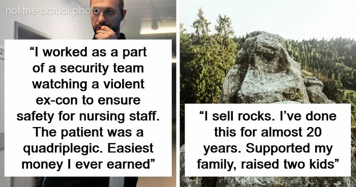 43 Jobs So Weird It’s Hard To Believe Someone Actually Gets Paid To Do Them