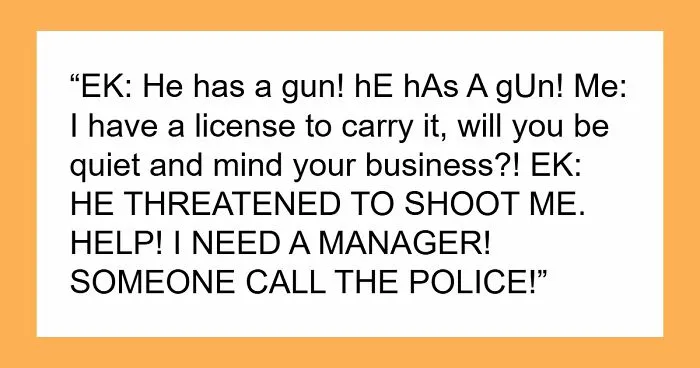 Karen Falsely Accuses Man After He Refuses To Let Her Cut In Line, Then Police Turn On Her