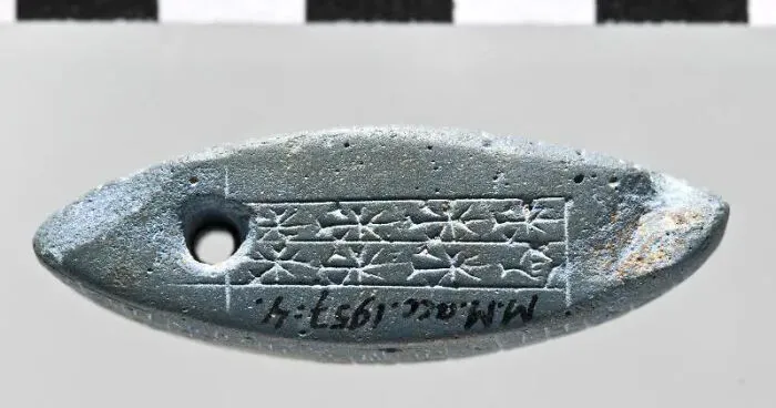 Lapis Lazuli Cuneiform Tablet