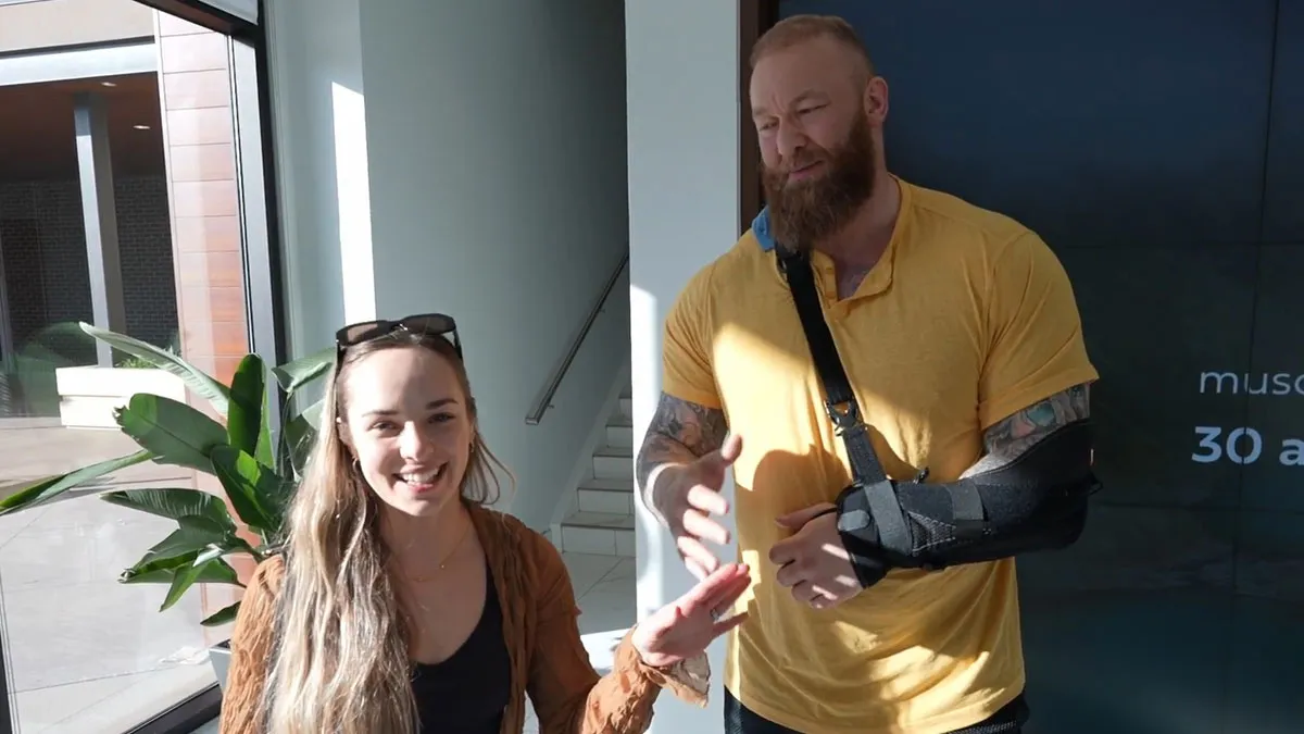 Game Of Thrones’ The Mountain Is 6’9”, His Wife Is 5’2”, And She Has An Answer For Curious Fans