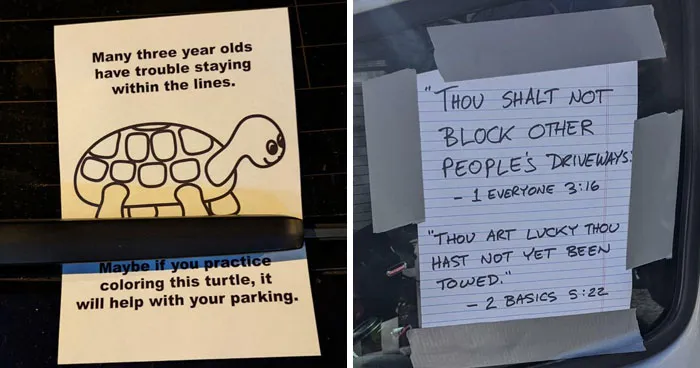 73 Jerk Neighbors Who Need An Urgent Lesson In Parking Or Common Sense
