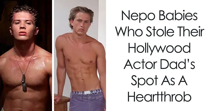 "Young Version Of His Father": 9 Nepo Babies Whose Uncanny Famous Resemblances Turned Them Into Heartthrobs