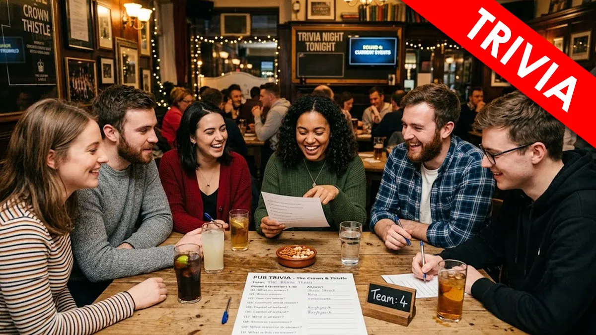 Pass This 26-Question Pub Trivia Quiz, Starting With This Question About Geography Everyone Knows