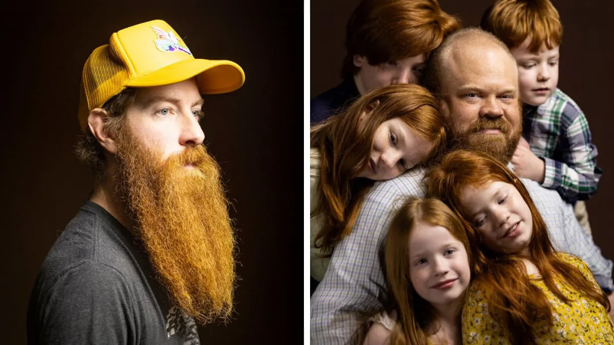 Scottish Photographer Explores The Stories Of Natural Redheads In His New "Gingers Of America" Project (20 Pics)