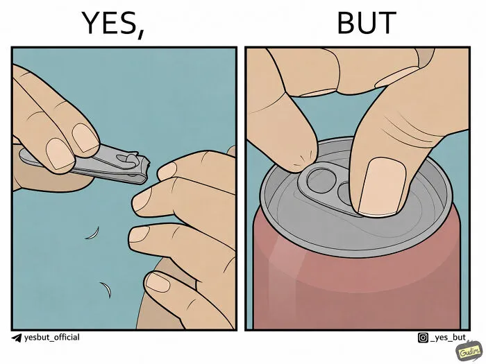 “Yes, But”: 24 New Comics By This Artist That Expose The Weird Logic Of Modern Life