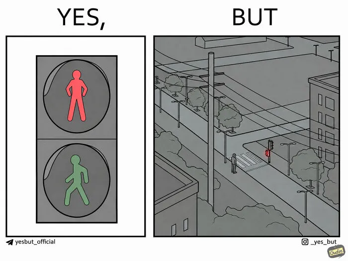 “Yes, But”: 24 New Comics By This Artist That Expose The Weird Logic Of Modern Life