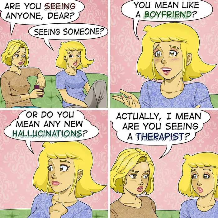 29 Humorous Comics By Eric Salinas Featuring A Naive Woman With A Surprisingly Dirty Mind (New Pics)