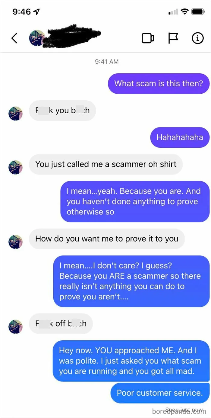 Scammer Asks How They Can Prove That They Aren’t A Scammer