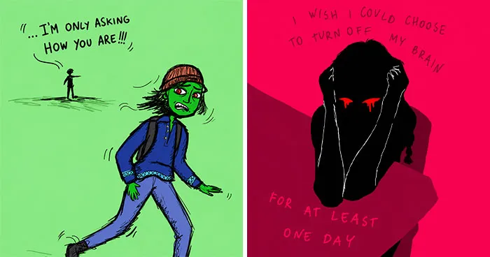 18 Ironic Illustrations About Modern Society Struggles By This Artist (New Pics)