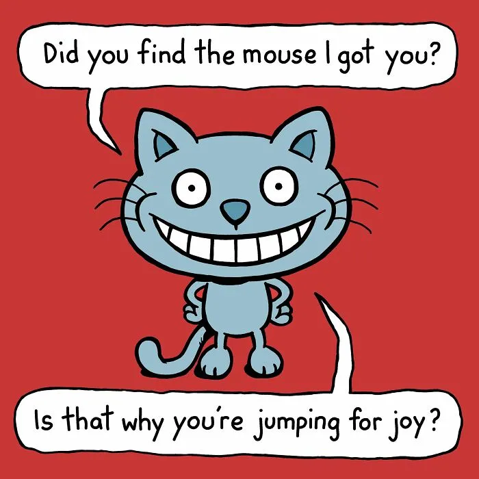 ‘Cattitude’: 30 New Funny Comics By This Artist Showcasing Daily Struggles In A Cat’s Life