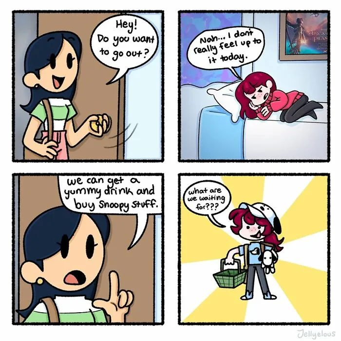32 Comics About Social Awkwardness, Procrastination, And Other Everyday Struggles By This Artist