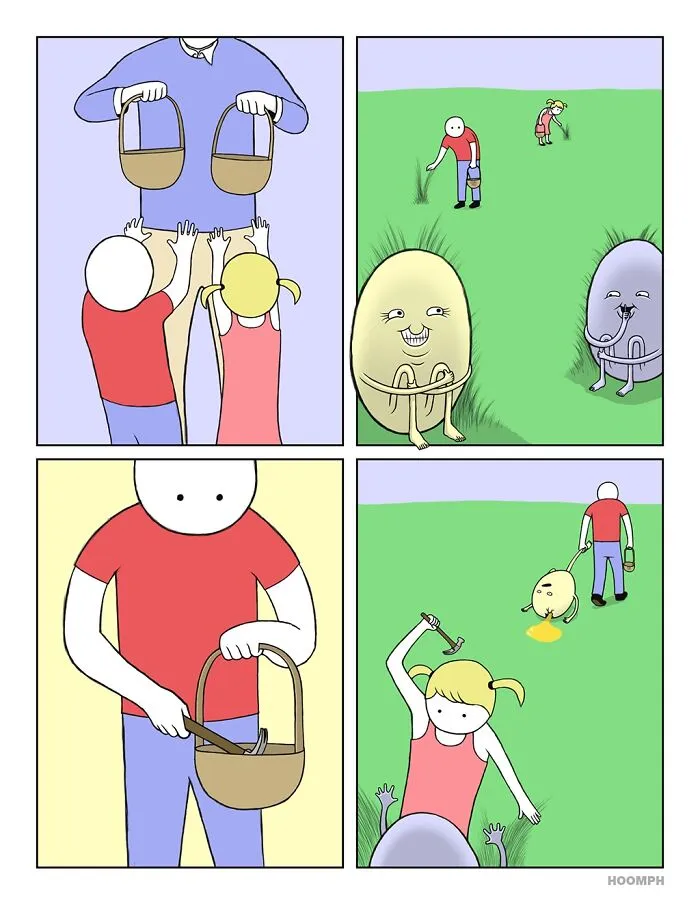28 Weirdly Wonderful Comics By This Artist Where The Punchline Is Never Quite What You Expect