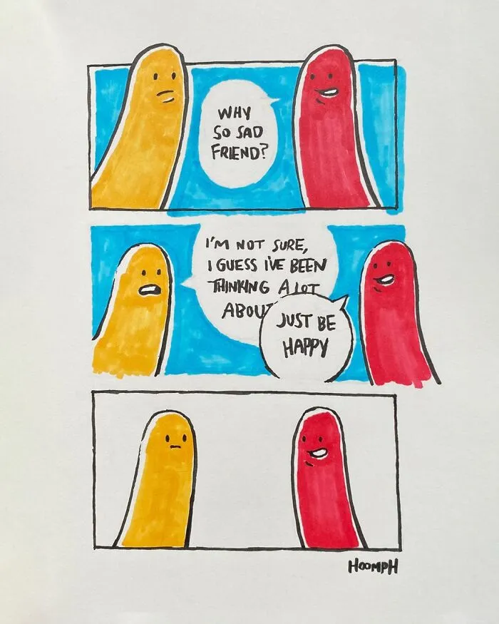 28 Weirdly Wonderful Comics By This Artist Where The Punchline Is Never Quite What You Expect