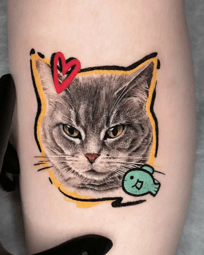 ‘Tattoodo’: 60 Touching Pet Tattoos For Anyone Who Loves Cats And Dogs