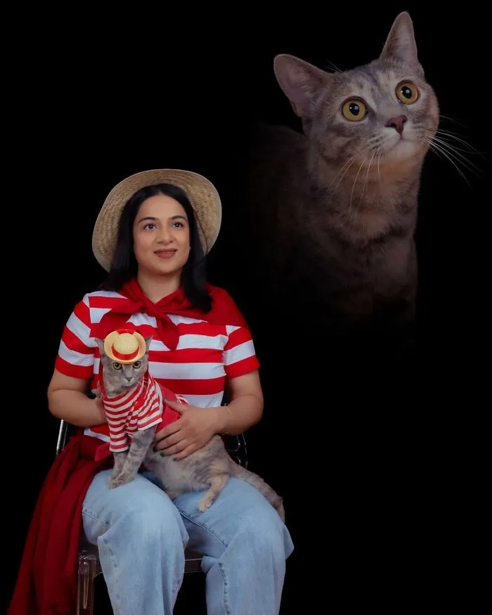 Photographer Uses Her Sense Of Humor To Create Unique Photos Of Pets And Their Owners (49 New Pics)
