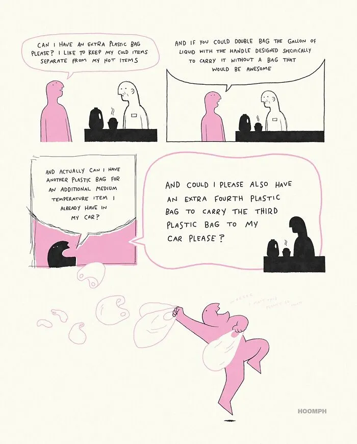28 Weirdly Wonderful Comics By This Artist Where The Punchline Is Never Quite What You Expect