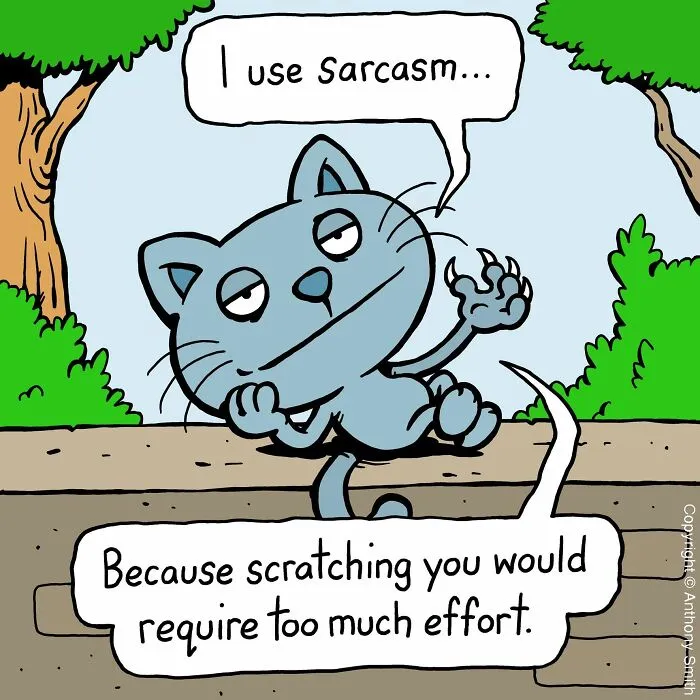 ‘Cattitude’: 30 New Funny Comics By This Artist Showcasing Daily Struggles In A Cat’s Life