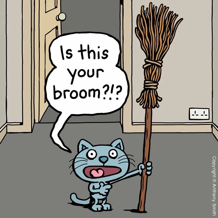 ‘Cattitude’: 30 New Funny Comics By This Artist Showcasing Daily Struggles In A Cat’s Life