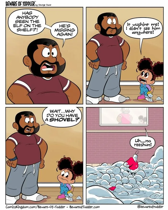 This Artist Drew 29 Comics Showing The Chaos Of Parenting A Toddler (New Pics)