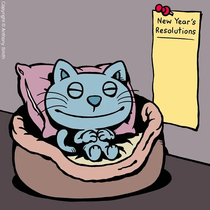 ‘Cattitude’: 30 New Funny Comics By This Artist Showcasing Daily Struggles In A Cat’s Life