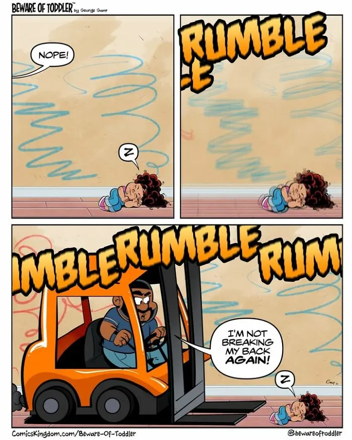 This Artist Drew 29 Comics Showing The Chaos Of Parenting A Toddler (New Pics)