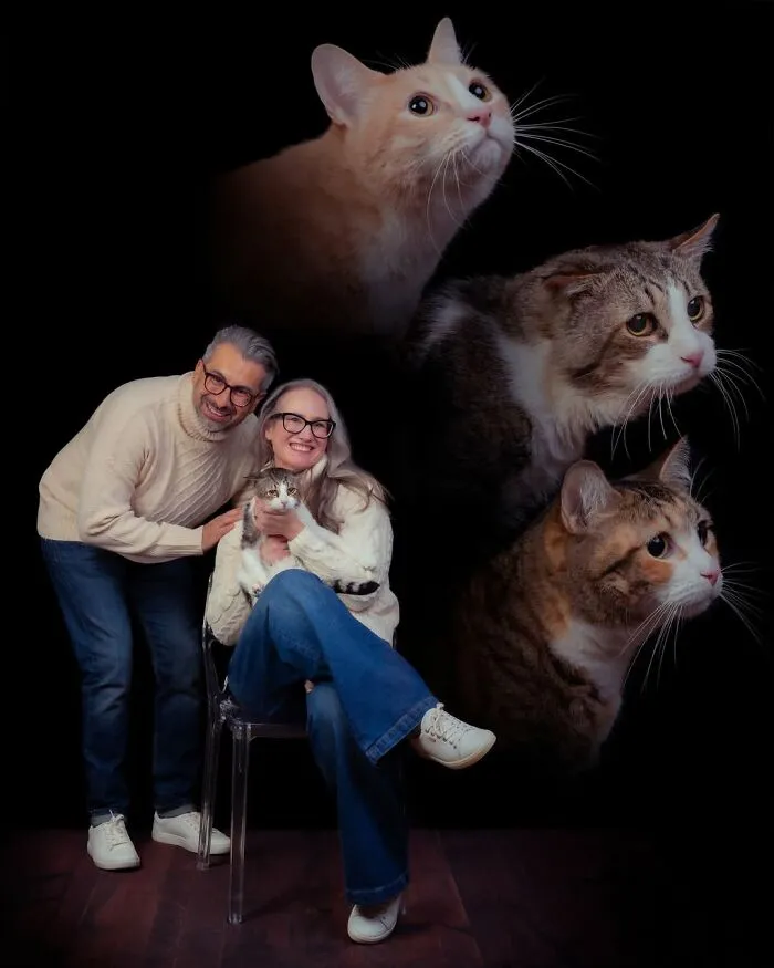 Photographer Uses Her Sense Of Humor To Create Unique Photos Of Pets And Their Owners (49 New Pics)