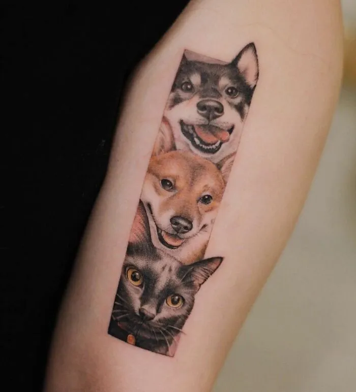 ‘Tattoodo’: 60 Touching Pet Tattoos For Anyone Who Loves Cats And Dogs