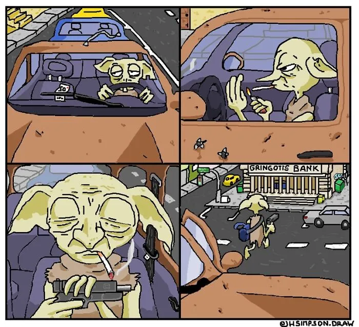 23 Dark And Absurd Comics By Broh Simpson Featuring Characters You Might Know And Love