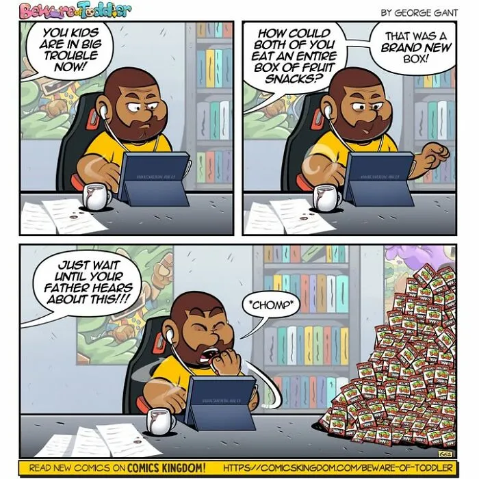 This Artist Drew 29 Comics Showing The Chaos Of Parenting A Toddler (New Pics)