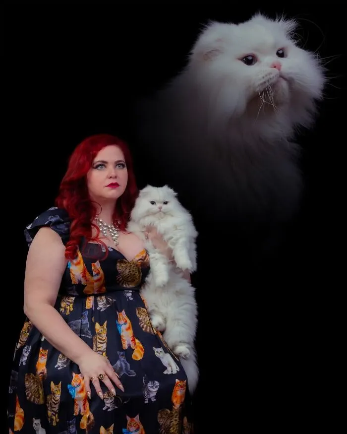 Photographer Uses Her Sense Of Humor To Create Unique Photos Of Pets And Their Owners (49 New Pics)