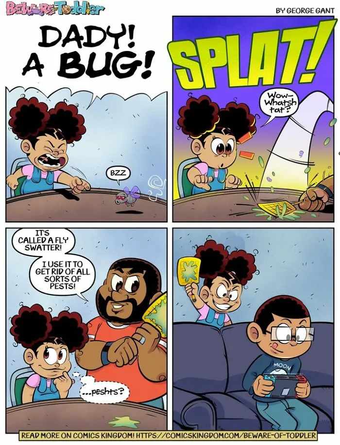 This Artist Drew 29 Comics Showing The Chaos Of Parenting A Toddler (New Pics)