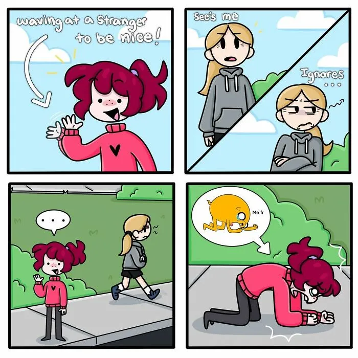 32 Comics About Social Awkwardness, Procrastination, And Other Everyday Struggles By This Artist
