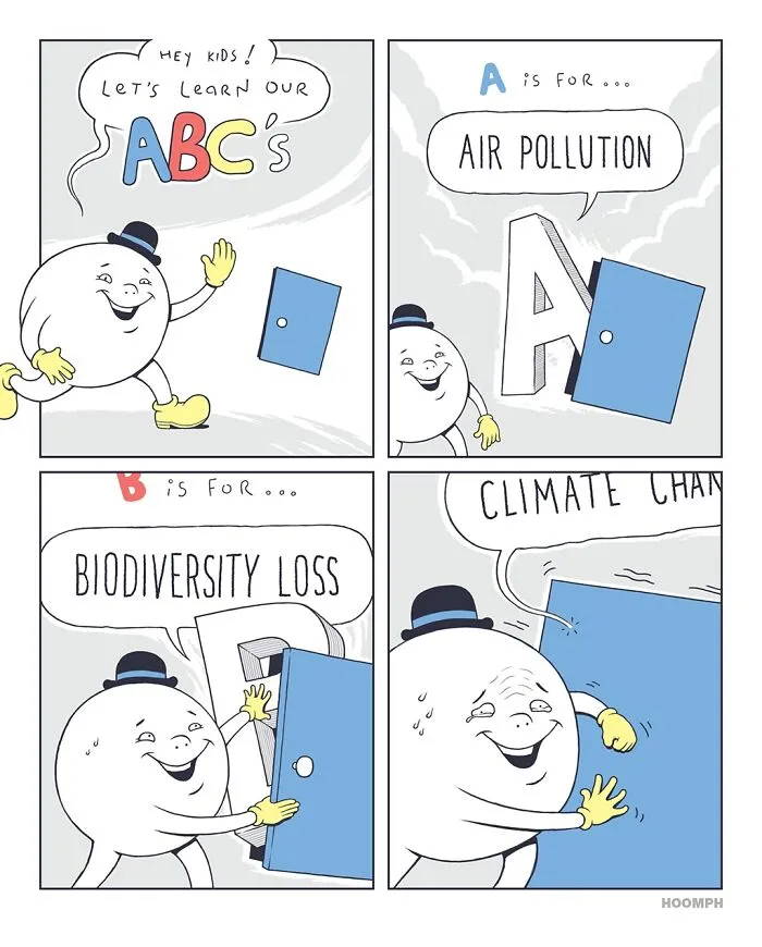 28 Weirdly Wonderful Comics By This Artist Where The Punchline Is Never Quite What You Expect