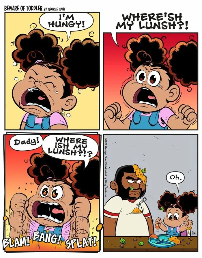 This Artist Drew 29 Comics Showing The Chaos Of Parenting A Toddler (New Pics)