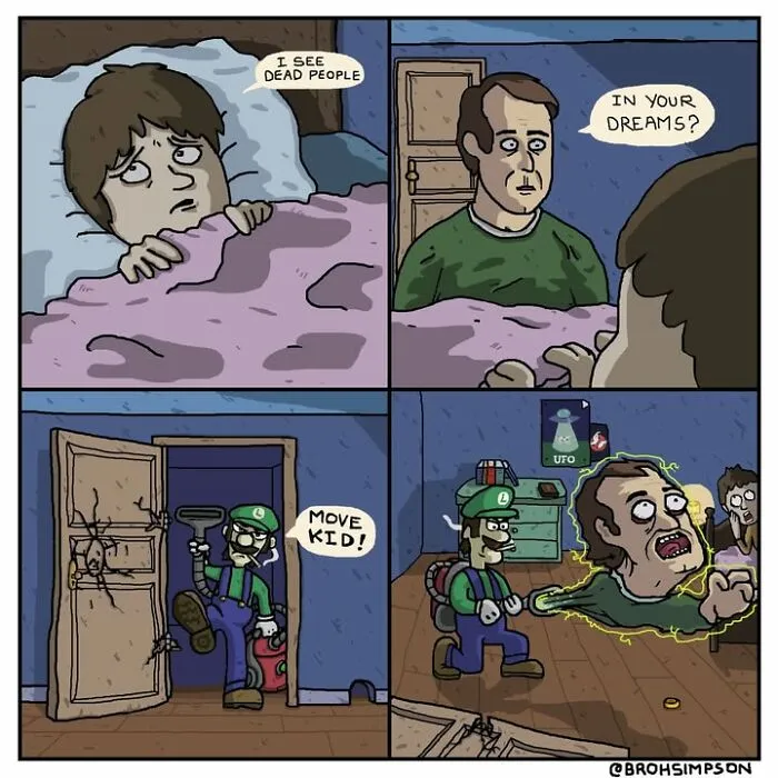23 Dark And Absurd Comics By Broh Simpson Featuring Characters You Might Know And Love