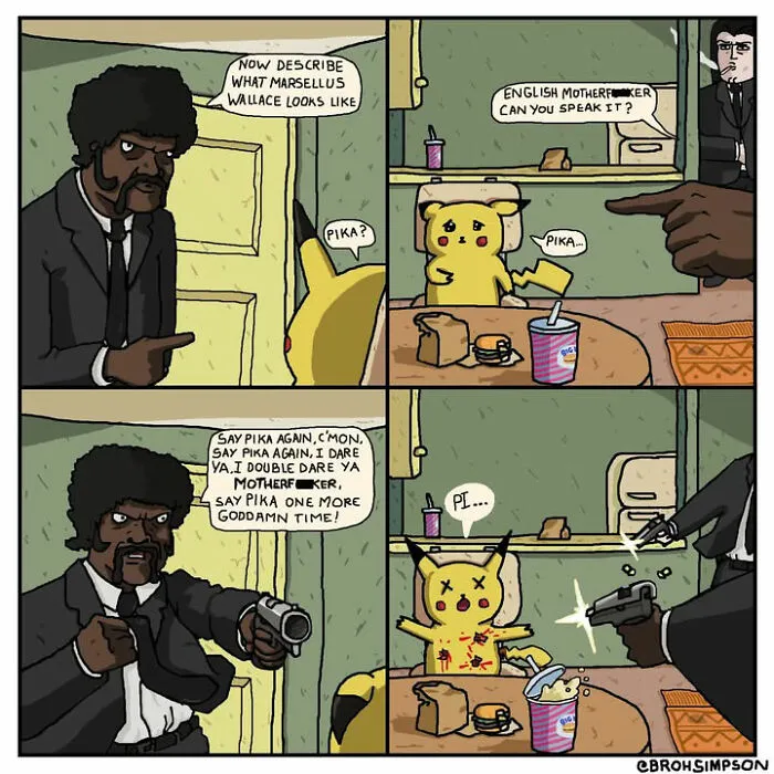 23 Dark And Absurd Comics By Broh Simpson Featuring Characters You Might Know And Love