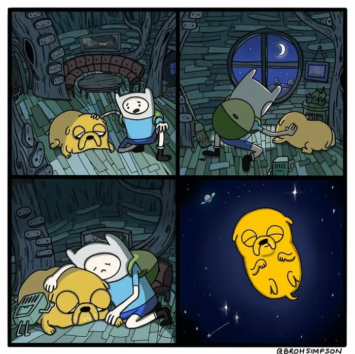 23 Dark And Absurd Comics By Broh Simpson Featuring Characters You Might Know And Love