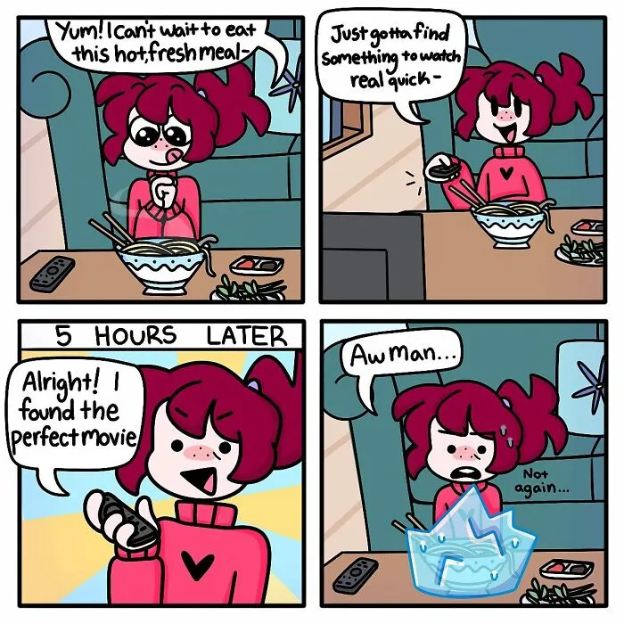 32 Comics About Social Awkwardness, Procrastination, And Other Everyday Struggles By This Artist