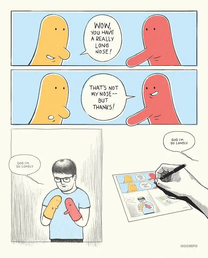 28 Weirdly Wonderful Comics By This Artist Where The Punchline Is Never Quite What You Expect