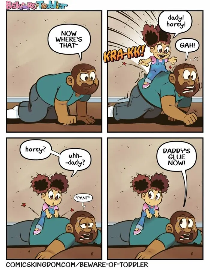 This Artist Drew 29 Comics Showing The Chaos Of Parenting A Toddler (New Pics)